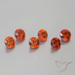 Shop natural 3.18ct 濃いアンバーレッド スペサルティン ガーネット gems, ラウンド, from モザンビーグ at GemSelect. In stock, global shipping!