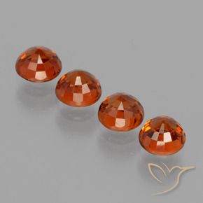 Shop natural 2.18ct 濃いアンバーレッド スペサルティン ガーネット gems, ラウンド, from モザンビーグ at GemSelect. In stock, global shipping!