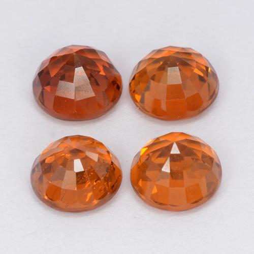 自然派の商品を探す 2.87ct 鮮やかなオレンジ スペサルティン ガーネット 宝石, ラウンドカット, モザンビーグ からGemSelectで. 在庫あり、世界各国へ発送!