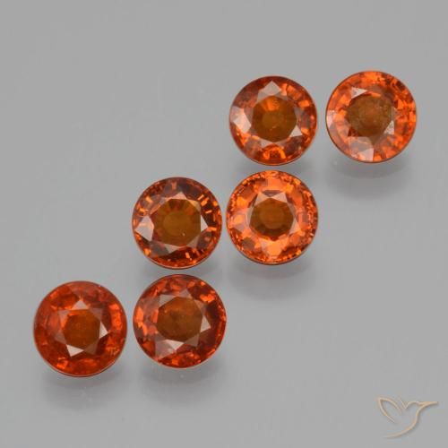 Shop natural 2.90ct 濃い赤 スペサルティン ガーネット gems, ラウンド, from モザンビーグ at GemSelect. In stock, global shipping!