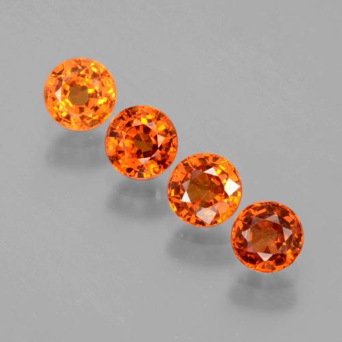 自然派の商品を探す 2.09ct ミディアムオレンジ スペサルティンガーネット 宝石, ラウンドカット, モザンビーグ からGemSelectで. 在庫あり、世界各国へ発送!
