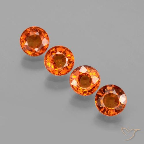 Shop natural 2.14ct アンバーオレンジ スペサルティン ガーネット gems, ラウンド, from モザンビーグ at GemSelect. In stock, global shipping!