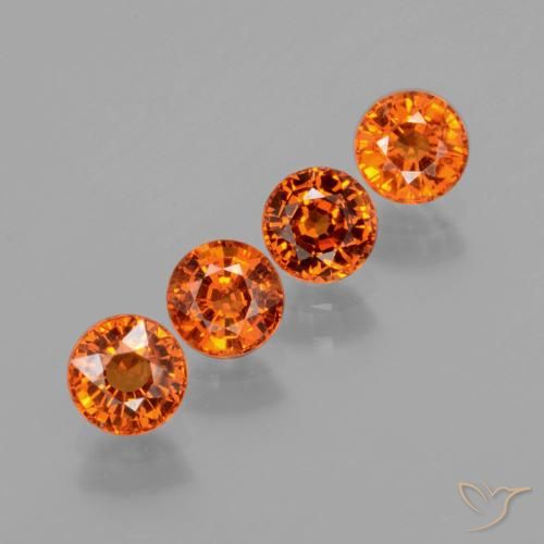 Shop natural 2.51ct アンバーオレンジ スペサルティン ガーネット gems, ラウンド, from モザンビーグ at GemSelect. In stock, global shipping!