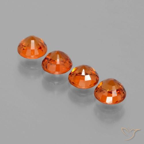 Shop natural 2.51ct アンバーオレンジ スペサルティン ガーネット gems, ラウンド, from モザンビーグ at GemSelect. In stock, global shipping!