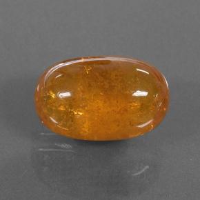 5.31カラットの天然アンバーオレンジスペサルティンガーネット（12×7.6 mm・オーバルカット）