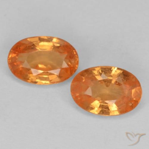 Shop natural 1.22ct アンバーオレンジ スペサルティン ガーネット gems, 楕円形, from モザンビーグ at GemSelect. In stock, global shipping!