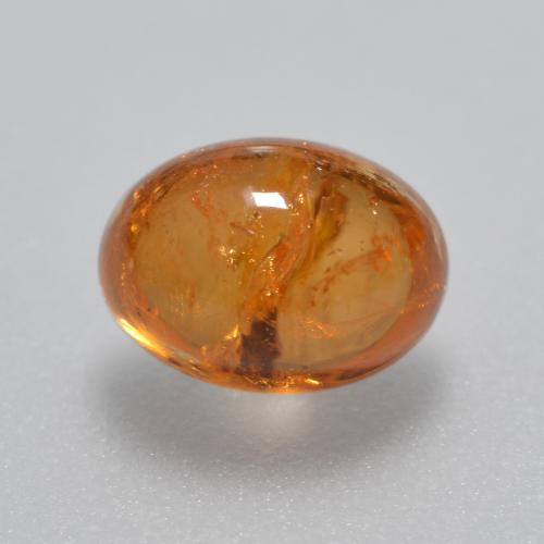1.88カラットの天然ミディアムオレンジスペサルティンガーネット（7.2×5.3 mm・オーバルカット）