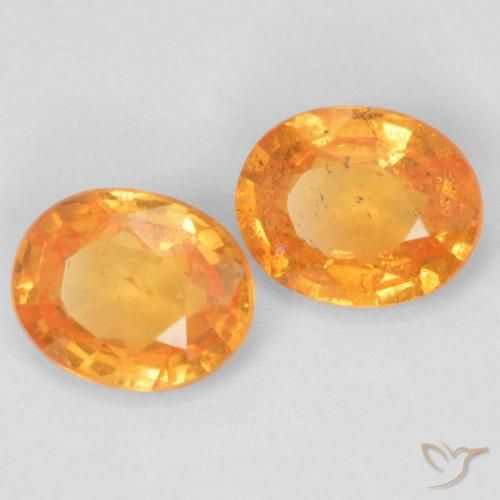 Shop natural 0.79ct 鮮やかなオレンジ スペサルティン ガーネット gems, 楕円形, from モザンビーグ at GemSelect. In stock, global shipping!