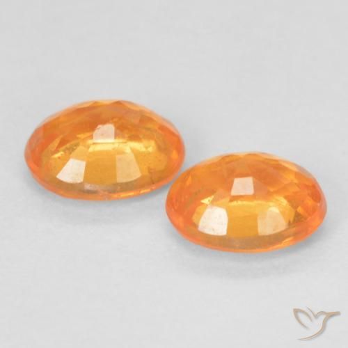 Shop natural 0.93ct ミディアムオレンジ スペサルティン ガーネット gems, 楕円形, from モザンビーグ at GemSelect. In stock, global shipping!