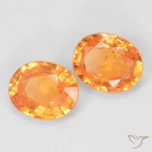 Shop natural 0.85ct 鮮やかなオレンジ スペサルティン ガーネット gems, 楕円形, from モザンビーグ at GemSelect. In stock, global shipping!