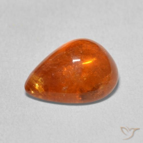 3.99ct 天然 赤みがかったオレンジ スペサルティン ガーネット