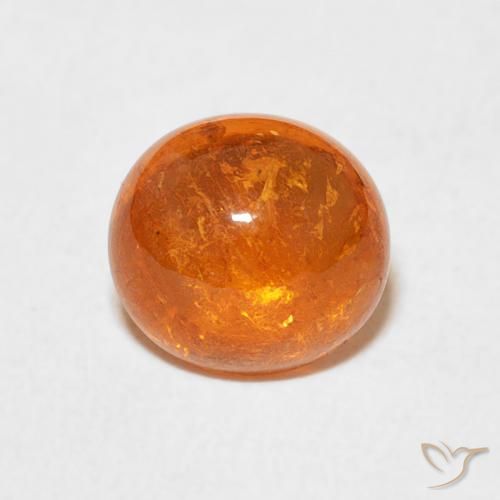 2.63ct 天然 ミディアムオレンジ スペサルティン ガーネット, 楕円形, 透明