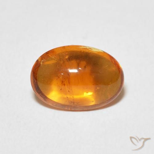 2.29ct 天然 赤みがかったオレンジ スペサルティン ガーネット, 楕円形, 透明