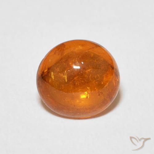 2.10ct 天然 ファイアオレンジ スペサルティン ガーネット, 楕円形, 透明
