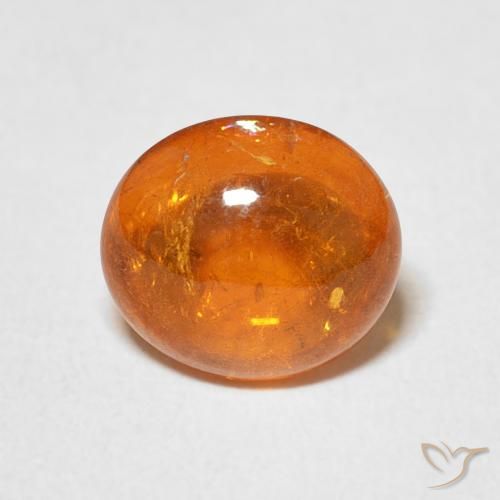 3.36ct 天然 ファイアオレンジ スペサルティン ガーネット, 楕円形, 透明