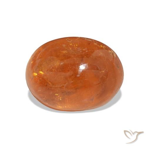 4.40ct オレンジ スペサルティンガーネット, 楕円形, 透明