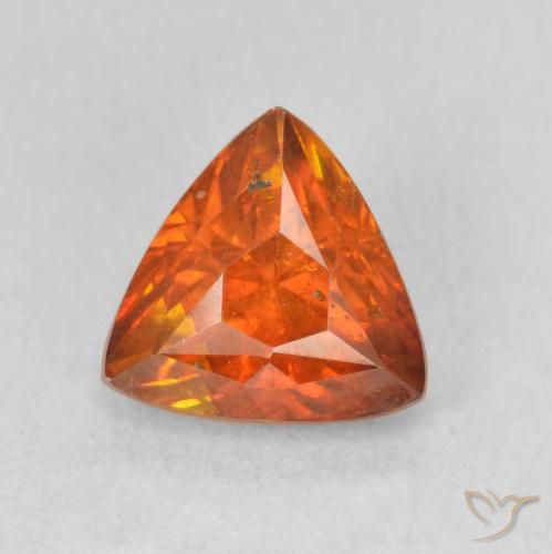 ルーススファレライト 1.61ct アンバーオレンジ 閃亜鉛鉱 宝石
