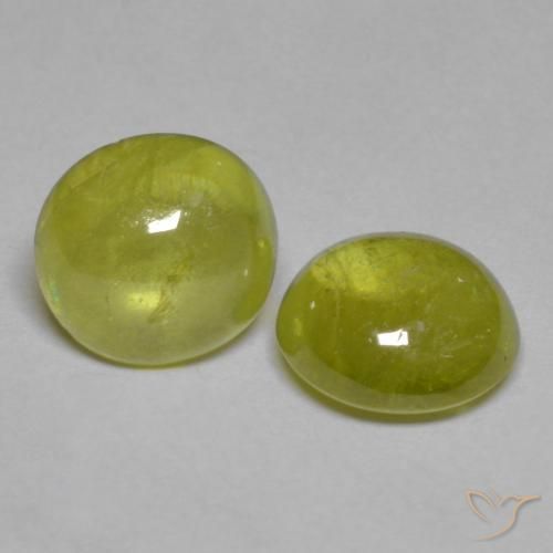 Shop natural 3.42ct ミディアムイエロー スフェーン gems, 楕円形, from スリランカ at GemSelect. In stock, global shipping!