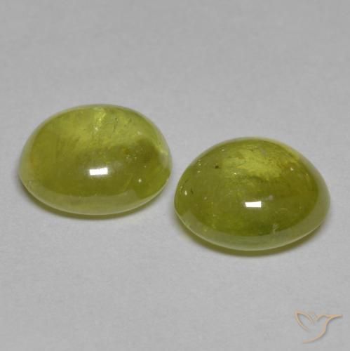 Shop natural 3.42ct ミディアムイエロー スフェーン gems, 楕円形, from スリランカ at GemSelect. In stock, global shipping!