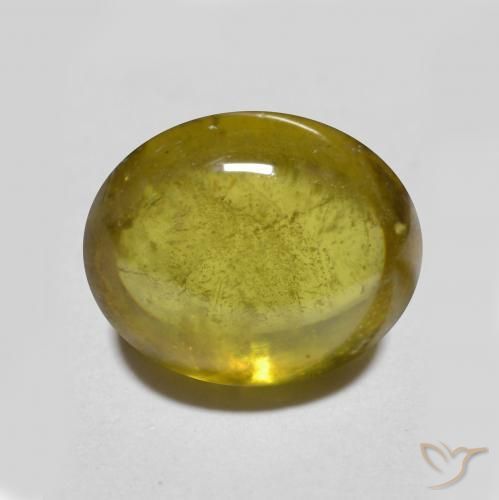 2.59ct 天然 濃いゴールデンブラウン スフェーン, 楕円形, 半透明