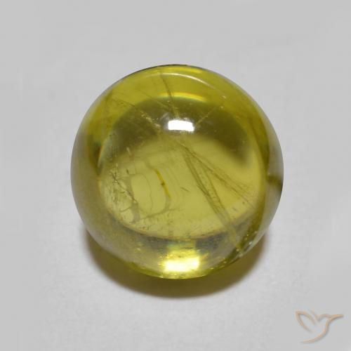 2.04ct 天然 ミディアムゴールド スフェーン, ラウンド, 半透明