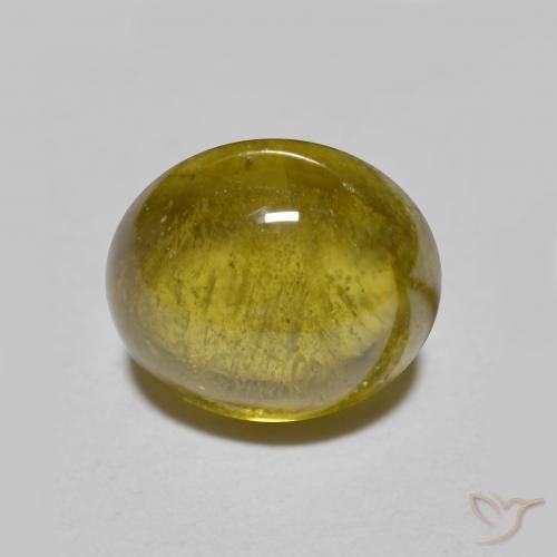 2.68ct 天然 Medium Golden Brown スフェーン, 楕円形, 半透明
