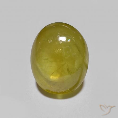 3.00ct 天然 ゴールドブラウン スフェーン, 楕円形, 半透明
