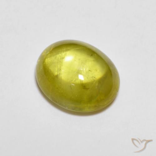 2.21ct 天然 Pineapple yellow スフェーン, 楕円形, 透明