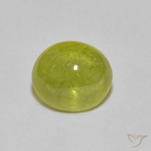2.49ct 天然 レモンイエロー スフェーン, 楕円形, 透明