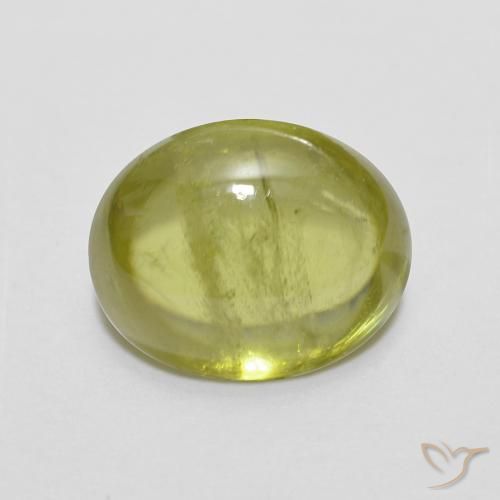 2.40ct 天然 ライトグリーン スフェーン, 楕円形, 透明