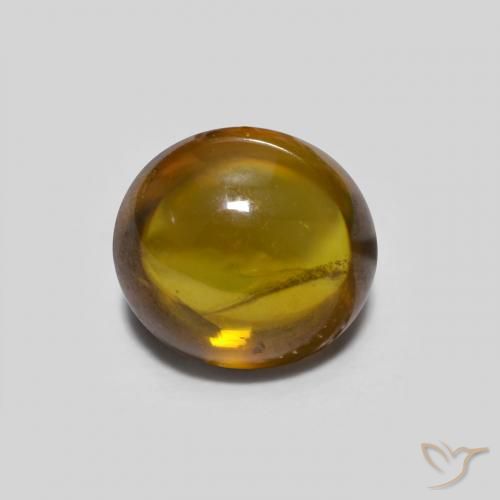 0.82ct 天然 ウォームブラウン スフェーン, 楕円形, 透明