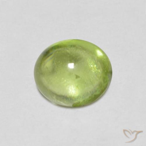 0.84ct 天然 ライトグリーン スフェーン, 楕円形, 透明