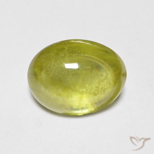 2.64ct 天然 レモンイエロー スフェーン, 楕円形, 透明