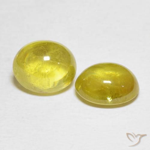 Shop natural 4.25ct ミディアムイエロー スフェーン gems, 楕円形, from スリランカ at GemSelect. In stock, global shipping!
