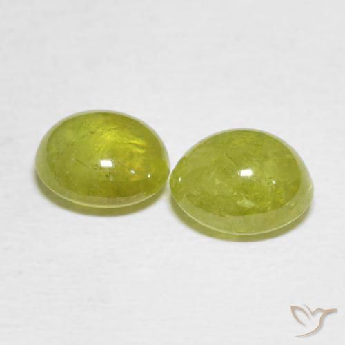 Shop natural 3.74ct Pineapple yellow スフェーン gems, 楕円形, from スリランカ at GemSelect. In stock, global shipping!