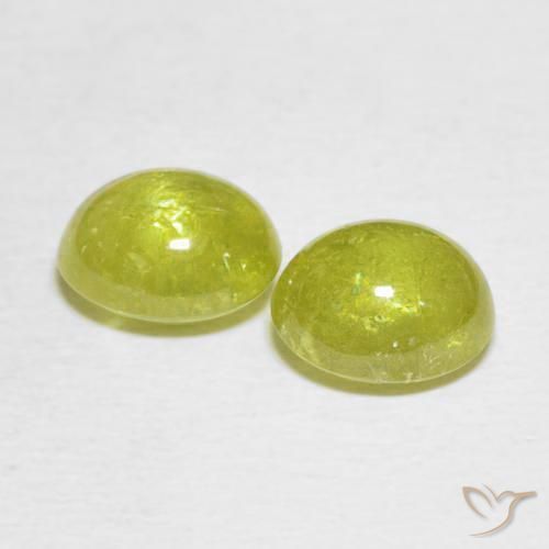 Shop natural 3.79ct ミディアムイエロー スフェーン gems, 楕円形, from スリランカ at GemSelect. In stock, global shipping!