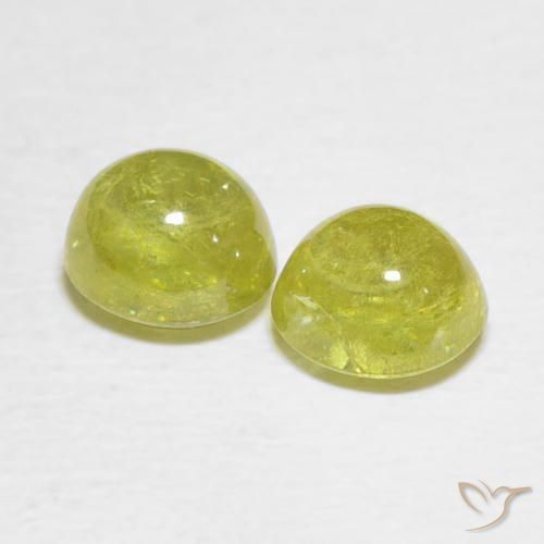 Shop natural 3.07ct Pineapple yellow スフェーン gems, 楕円形, from スリランカ at GemSelect. In stock, global shipping!