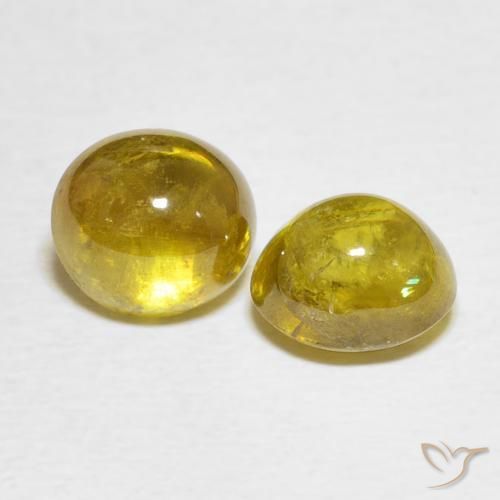 Shop natural 3.89ct ミディアムイエロー スフェーン gems, 楕円形, from スリランカ at GemSelect. In stock, global shipping!