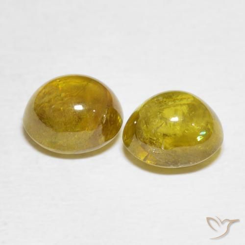 Shop natural 3.89ct ミディアムイエロー スフェーン gems, 楕円形, from スリランカ at GemSelect. In stock, global shipping!