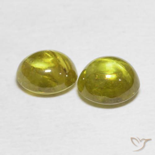 Shop natural 2.64ct 茶色がかった黄色 スフェーン gems, 楕円形, from スリランカ at GemSelect. In stock, global shipping!