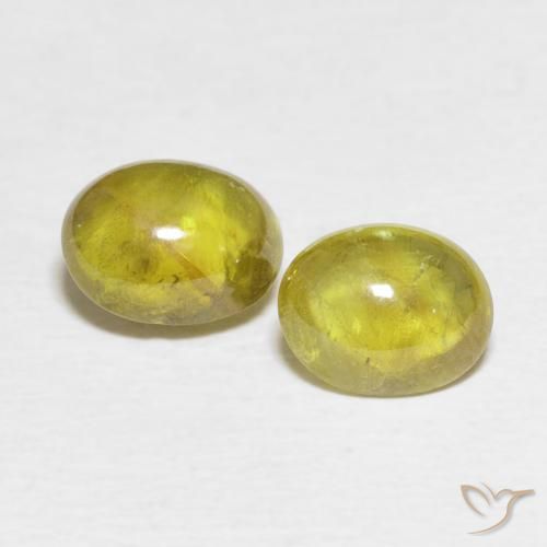 Shop natural 2.31ct 秋の黄色 スフェーン gems, 楕円形, from スリランカ at GemSelect. In stock, global shipping!