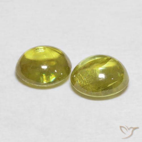 Shop natural 2.18ct 茶色がかった黄色 スフェーン gems, 楕円形, from スリランカ at GemSelect. In stock, global shipping!