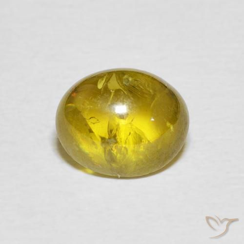 2.79ct 天然 茶色がかった黄色 スフェーン, 楕円形, 透明