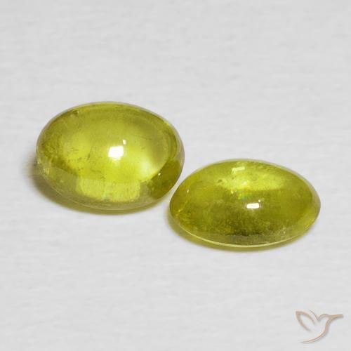 Shop natural 1.88ct ウォームアーシーグリーン スフェーン gems, 楕円形, from スリランカ at GemSelect. In stock, global shipping!