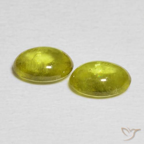 Shop natural 1.88ct ウォームアーシーグリーン スフェーン gems, 楕円形, from スリランカ at GemSelect. In stock, global shipping!