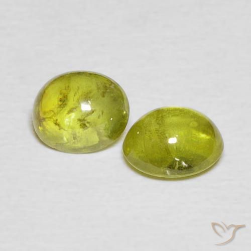 Shop natural 2.10ct 黄みがかったグリーン スフェーン gems, 楕円形, from スリランカ at GemSelect. In stock, global shipping!