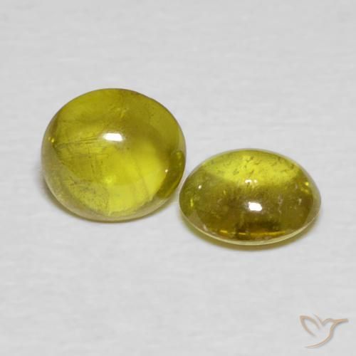 Shop natural 1.57ct アーシーゴールド スフェーン gems, 楕円形, from スリランカ at GemSelect. In stock, global shipping!
