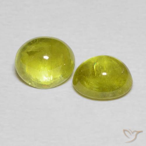 Shop natural 2.11ct ミディアムグリーン スフェーン gems, 楕円形, from スリランカ at GemSelect. In stock, global shipping!