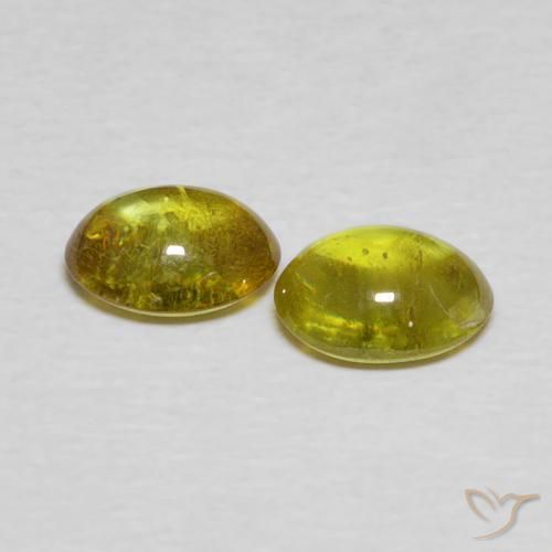 Shop natural 1.56ct アーシーゴールド スフェーン gems, 楕円形, from スリランカ at GemSelect. In stock, global shipping!