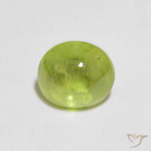 1.86ct 天然 ライブリーグリーン スフェーン, 楕円形, 透明
